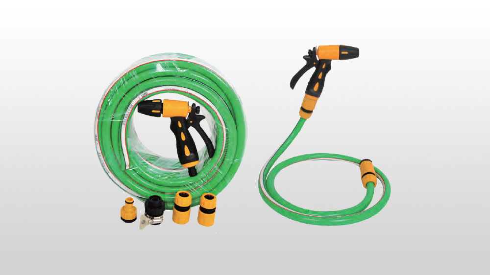 PVC high strength polyester fiber reinforced car washing pipe