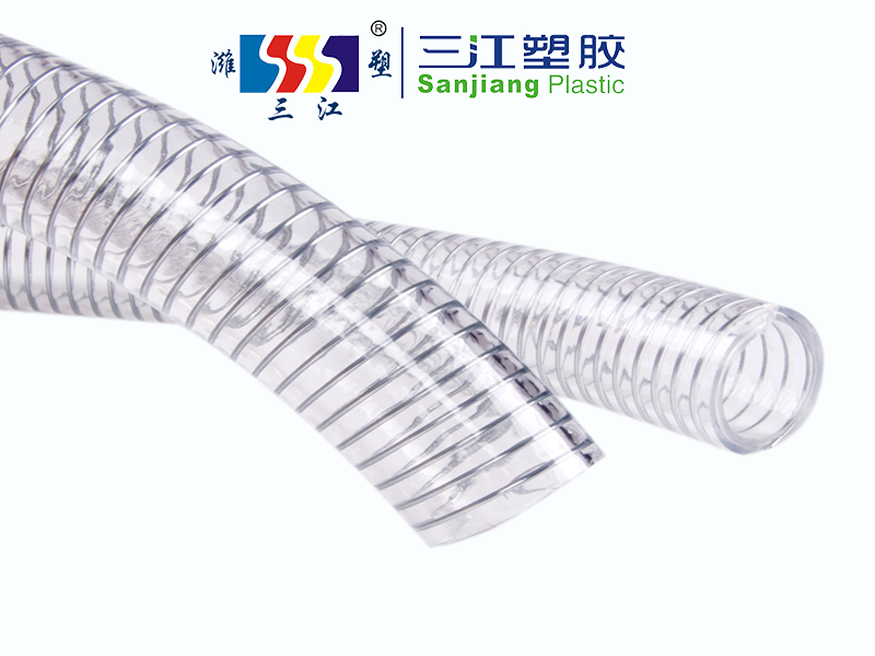 PVC耐高温钢丝螺旋增强软管